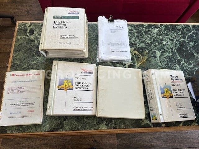 NOV TDS4S Top Drive side view